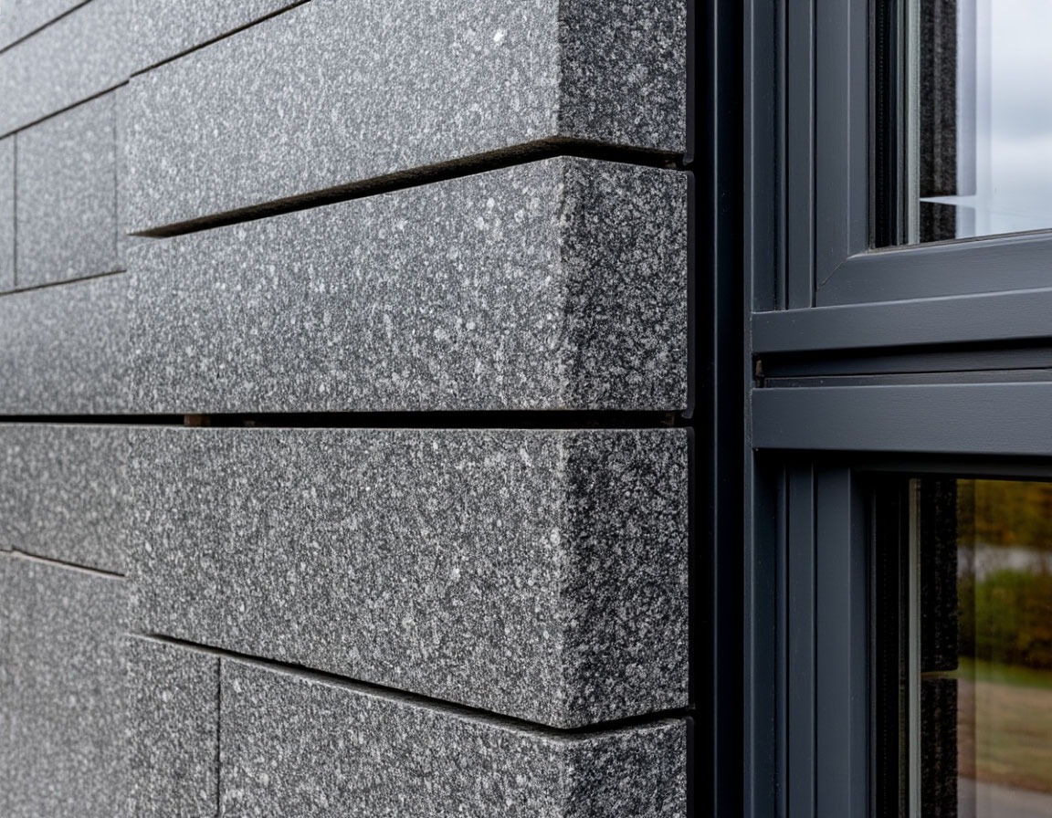 Вентилируемый фасад с облицовкой натуральным камнем Вентилируемый фасад с облицовкой натуральным камнем