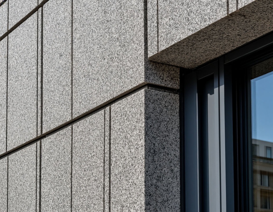 Вентилируемый фасад с облицовкой натуральным камнем Вентилируемый фасад с облицовкой натуральным камнем