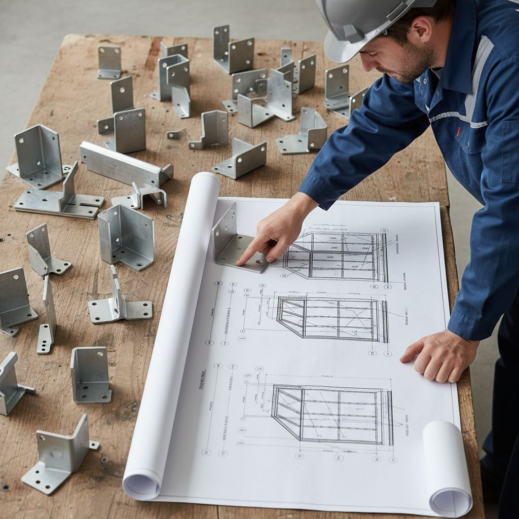 Кронштейны разного вылета и усиления для сложных участков фасада