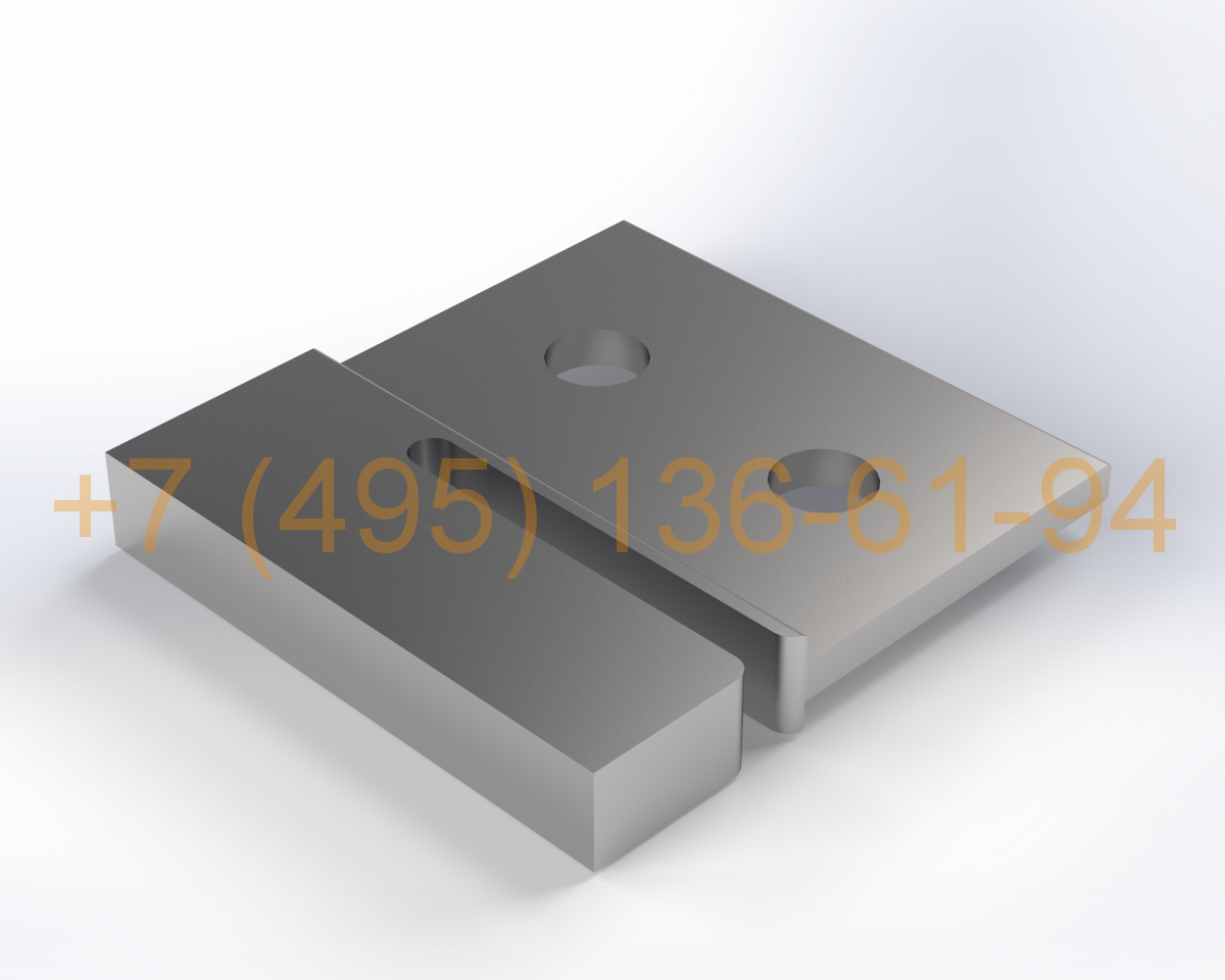 Набор фасадных крючков и салазок для крепления керамогранита и камня