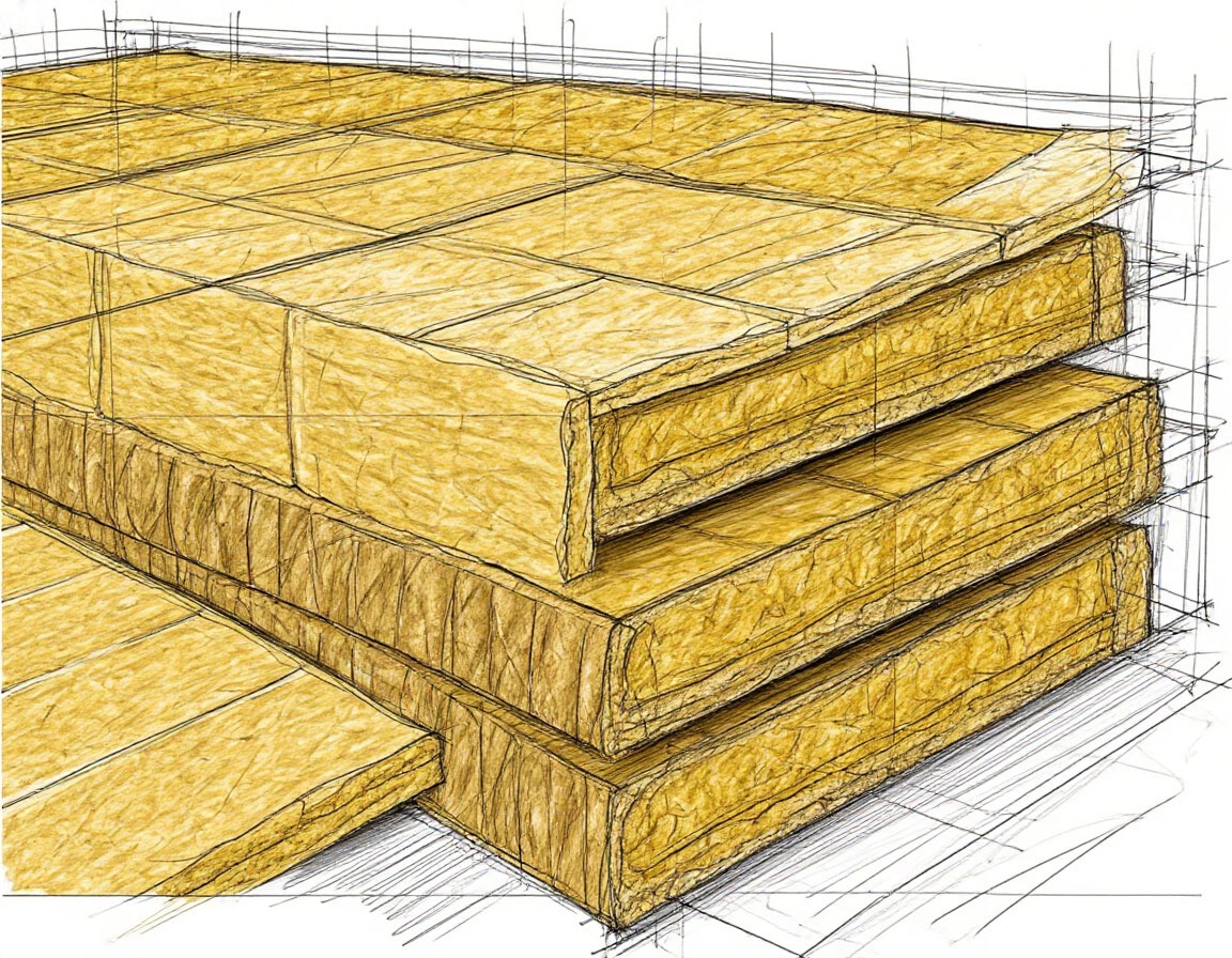 Сравнение образцов утеплителя для вентилируемого фасада: минераловата, пенополистирол и PIR