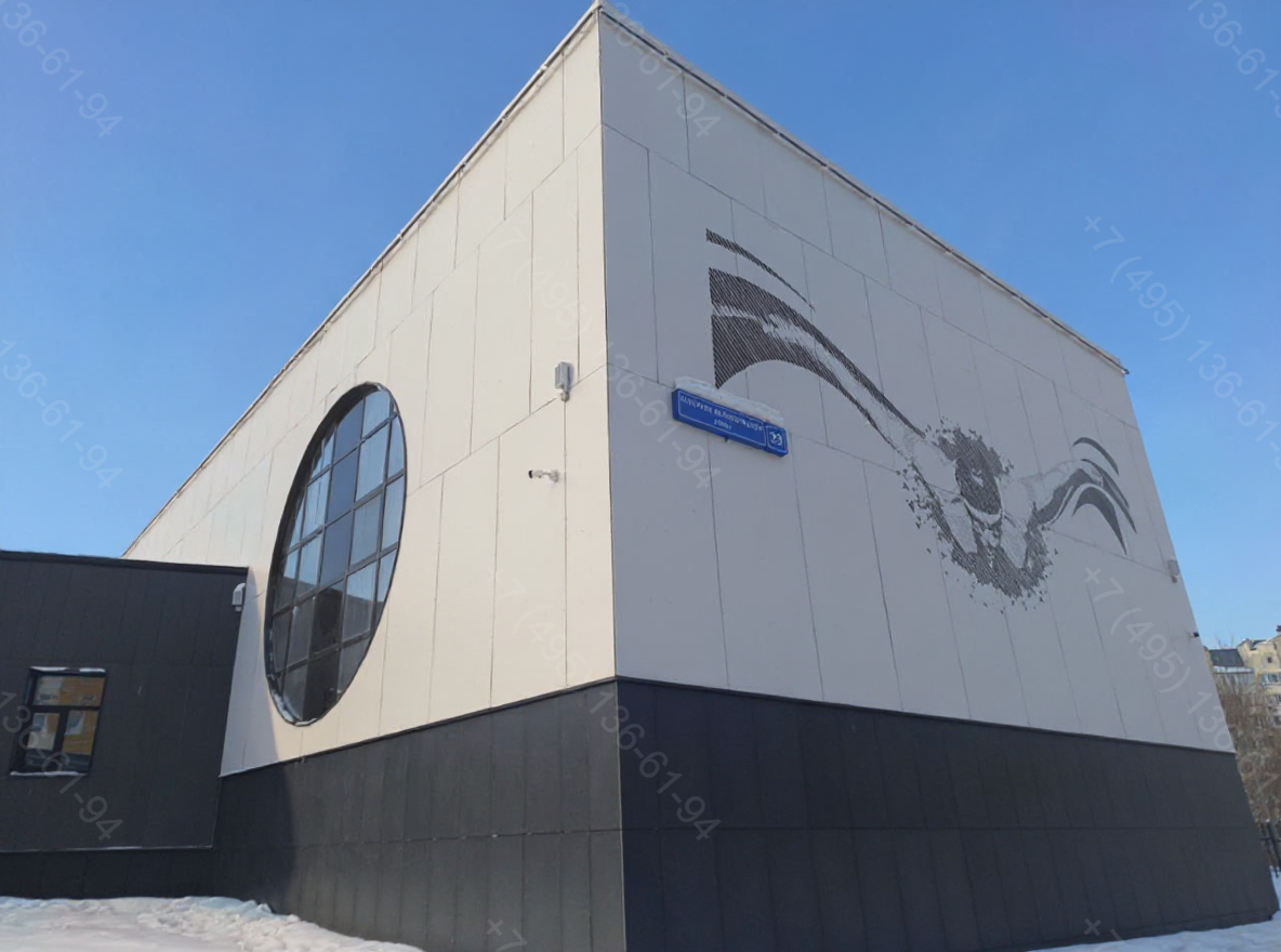 Вентилируемый фасад с HPL-панелями