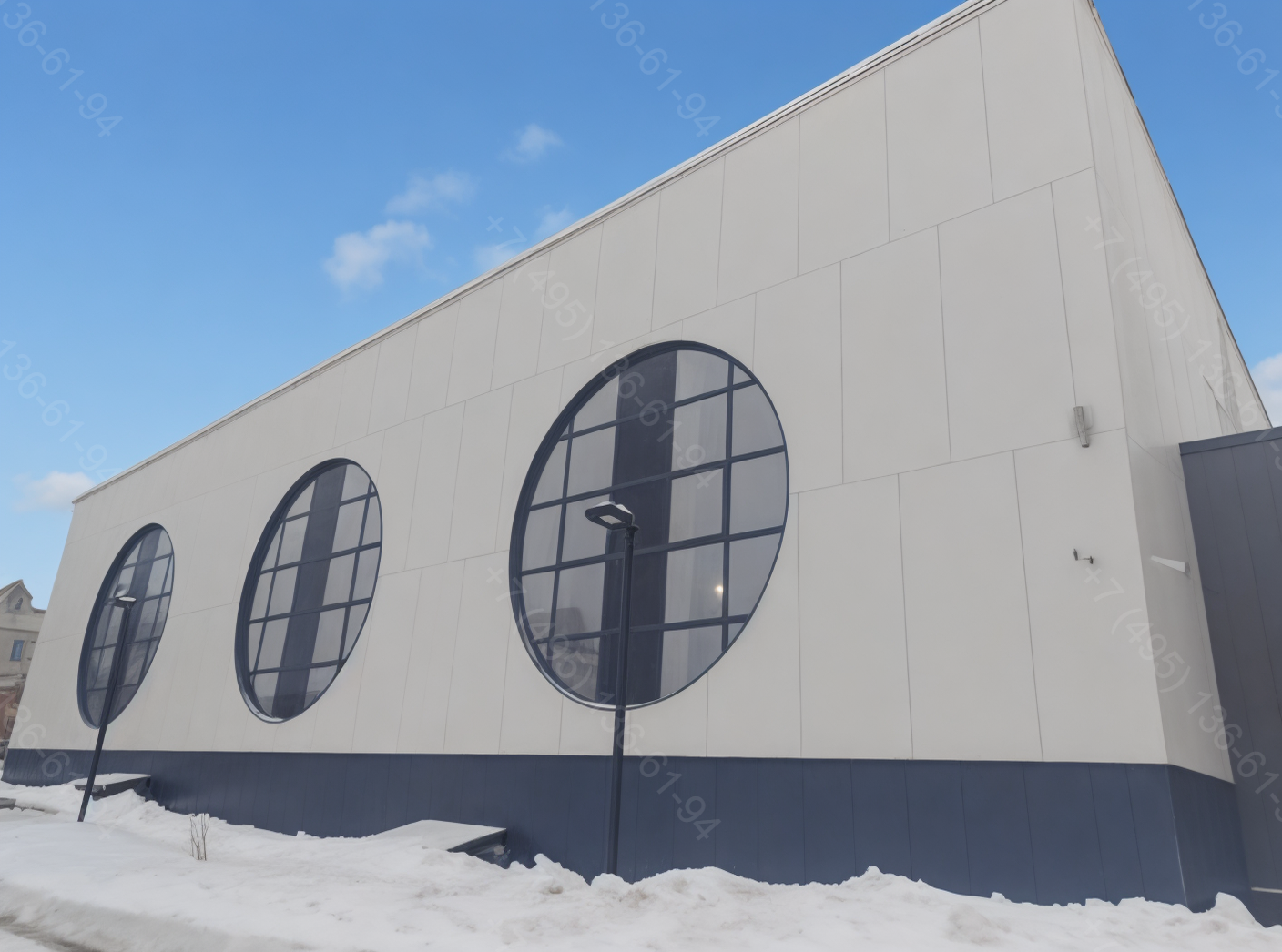 Вентилируемый фасад с HPL-панелями