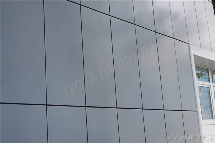 Структура и покрытие алюминиевой композитной панели — REVENTAL Москва