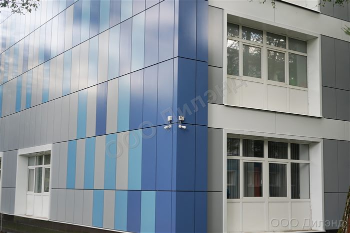 Долговечный фасад из композитных панелей — REVENTAL Москва